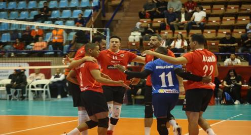 طائرة الأهلي تكتسح إسبوار وتكمل أضلاع ربع نهائي البطولة الأفريقية